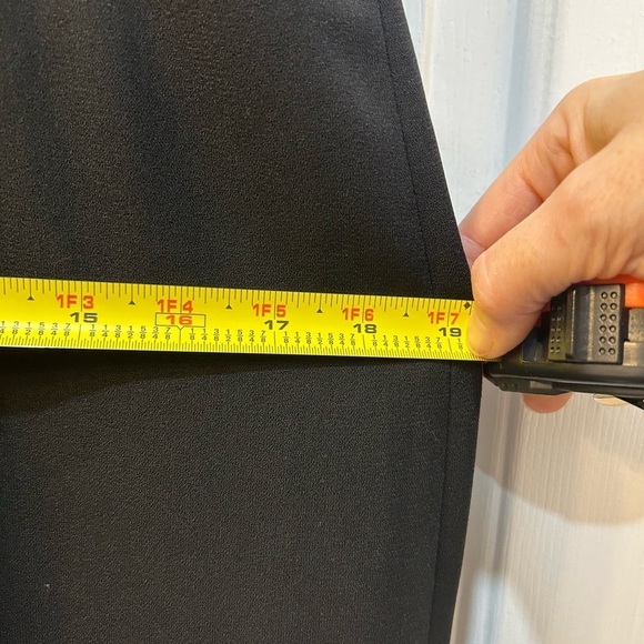 NWT Black Flapper Style Dress Sz 10 Fringe Hem Embroidered Floral Holiday Party - Picture 7 of 10